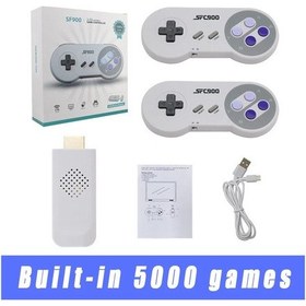 Resim Sf900 Video Oyun Konsolu Süper Nintendo Snes Nes Dahili 6100 Retro Konsol 