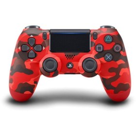Resim OEM Ps4 Dualshock 4 Controller V2 - Red Camouflage (ithalatcı Garantili) 