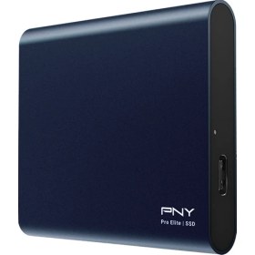 Resim Pny Pro Elite Mavi 250 GB 880/900MB/S USB 3.2 Gen 2 Type-C Taşınabilir SSD (PSD0CS2060NB-250-RB) 