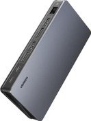 Resim 9'u 1 Arada 2*HDMI 2*DisplayPort USB-A 3.2 Gen2 Type-C 100W Ethernet Dönüştürücü Dock Station Ugreen