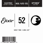 Resim Elixir 16252 Optiweb SGL Tek Elektro Gitar Teli (52) 