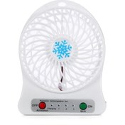 Resim Genel Markalar 3 Kademeli Şarjlı Masa Üstü Usb Mini Taşınabilir Vantilatör Fan 