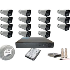 Resim PROMISE 15 Kameralı Set 5 Mp Ahd Sistem 1440p Gece Görüşlü Kamera Sistemi Harddisk Dahil 5MP15LIKAREHDD 