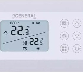 Resim GENERAL Life Ht300s Rf Kablosuz Haftalık Programlı Oda Termostatı HT300SRF 