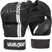 Resim ProGrade Kickboxing Eldivenleri Erkekler Ve Kadınlar İçin - Parmaksız MMA Eldivenleri Muay Thai, Sparring Ve Punching Için - Geliştirilmiş Kavrama Ve Koruma 