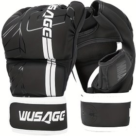 Resim ProGrade Kickboxing Eldivenleri Erkekler Ve Kadınlar İçin - Parmaksız MMA Eldivenleri Muay Thai, Sparring Ve Punching Için - Geliştirilmiş Kavrama Ve Koruma 