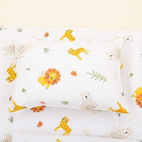 Resim Alt Açma Matı ve Yastık - Aslan 