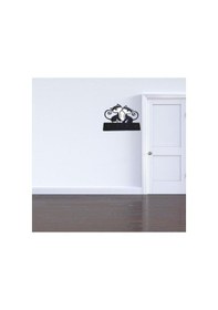 Resim Dekoratif Ahşap Kedi Anahtar Askılığı Anahtar Askısı 