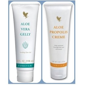 Resim Forever Living Aloe Propolıs Krem 113 G + Aloe Vera Gelly 118 ML 