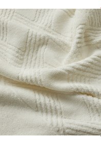 Resim English Home Chic Diamond Pamuk Ayak Havlusu 50x70 Cm Fildişi Fildişi 