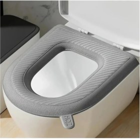 Resim Silikon Klozet Tuvalet Kılıfı 