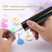 Resim 5 adet USB ile çalışan el tipi elektrik matkabı seti, 3 farklı matkap boyutu (0.8/1.0/1.2mm) ile DIY metal işleme için - Ahşap işleme, metal işleme için hassas kesme aracı | Fonksiyonel matkap seti | Dayanıklı yapı, elektrik matkabı 