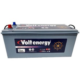 Resim VOLT ENERGY 12 V 180 Amper Deep Cycle Marin Bakımsız Akü 