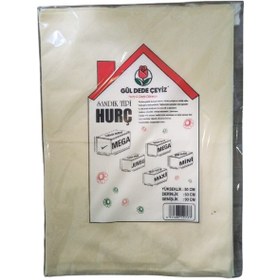 Resim Gül Dede Yorgan Hurcu Sandık Tipi 90x50x50cm - Ekru 
