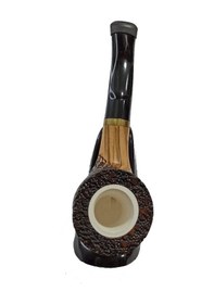 Resim Joydizayn Pipo Seti Zeytin Ağacı Lüle Taşı Pipo Seti Jdpzls001 