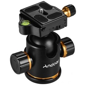 Resim Xindoker Alaşımlı Alüminyum Tripod Başlığı - 3kg Taşıma Kapasitesi, 360 Dönüş, Hızlı Kurulum, Panoramik Çekim İçin İdeal 