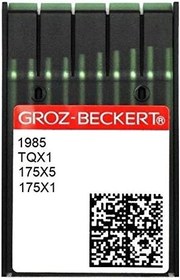 Resim Kısa Düğme Dikiş İğnesi/TQX1 20/125 100 ADET 