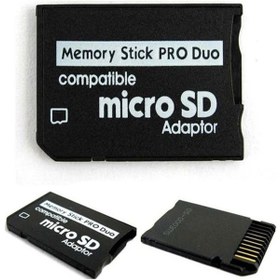 Resim ULTRATEKNO Psp Memory Stick Pro Duo Adaptör Psp Hafıza Kartı Adaptör Mikro Sd Kart Çevirici 