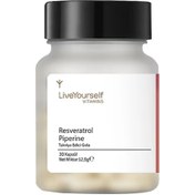 Resim LIVE YOURSELF Resveratrol Piperine 30 Kapsül 