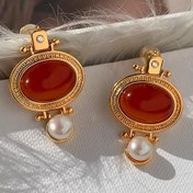 Resim 1 Çift Vintage Tarz Yüksek Son Moda Çeşitli Kadın Küpeleri 