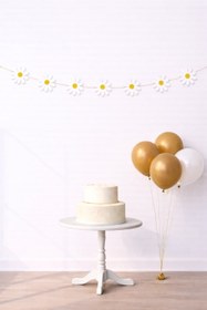 Resim Papatya Banner Dekoratif (#FL029) 