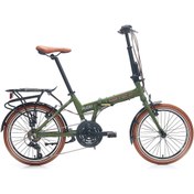 Resim Carraro Flexi 121 V Fren Shimano 21 Vites Katlanır Bisiklet Haki 