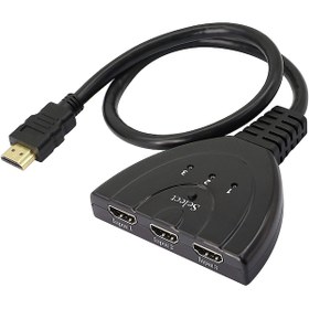 Resim 3 Port Hdmi Switch Hdmı Seçici Hdmi Giriş Çoklayıcı 3 In 1 Out 