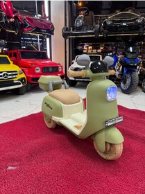 Resim oyuncak sepetim Vespa akülü motorsiklet (2-5 yaş) 
