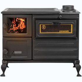 Resim EK-105 FA Siyah Kuzine Soba Pik Ayaklı | Rehome 