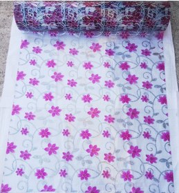 Resim Şeffaf Desenli 80Cm X 100Cm Masa Örtüsü 1.7Mm Kalın Pvc Kaymaz M (536907886) 