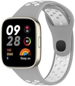 Resim CONSTRAIN - Xiaomi Redmi Watch 3 (WATCH 3 ACTİVE DEĞİLDİR) Kordon Nike Spor Kordon ile Uyumlu 