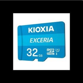 Resim Kıoxıa 32gb Exceria, Lmex1l032gg2, Uhs-1, Cl10, 100mb/s, Microsd Kart Bellek Sd Adaptörlü 
