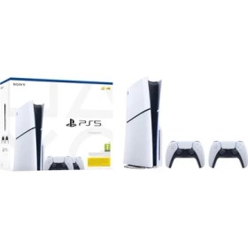 Resim Sony Playstation 5 D Chassis + Dualsense Bundle, Çift Kol Outlet- (Bilkom Garantili) 