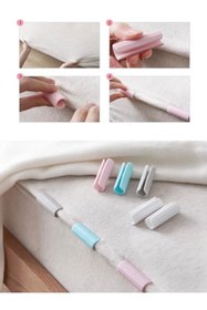 Resim Hyd 12 Adet Klips Çok Amaçlı Torba Klipsi Çarşaf Tutucu Sabitleyici Organizer 