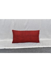 Resim Zehra Abla Halı Yeni El Dokuma Dekoratif Lumbar Kilim Kırlent Yastık Kılıfı 6649 Çok Renkli 