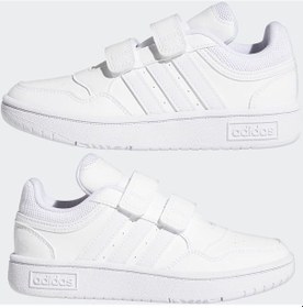 Resim Adidas Ftwwht/ftwwht/ftwwht Çocuk Basketbol Ayakkabı Hoops 3.0 Cf C Gw0436 Beyaz 