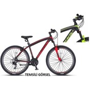 Resim ÜMİT 2762 CAMARO M ERKEK DAĞ BİSİKLETİ 459H V 27.5 JANT 21 VİTES SİYAH LİME 