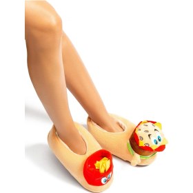 Resim Burger Kadın,garson Boy Panduf Kahverengi 30/41-10999 Kahverengi 