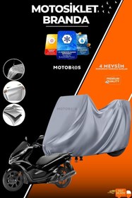 Resim Motobros Motosiklet Branda Honda Pcx 125 (EN KALIN) Kumaş Ömürlük Kullanım (TOKALI) 