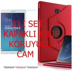 Resim Samsung Uyumlu Galaxy Tab A Sm-P580 Kılıf 10.1 Inç + Ekran Koruyucu Cam 