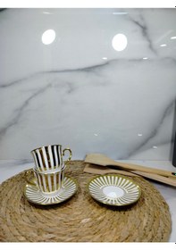 Resim Blanche 2'li Kahve Fincan Takımı - Renkli - 90 Ml 