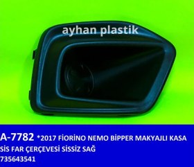 Resim Sis Far Çerçevesi Sissiz Sağ Fıat Fıorıno-nemo-bipper 2017 Makyajlı Kasa 735643541 