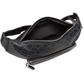 Resim Calvin Klein Monogram Trimmed Erkek Bel Çantası Black Mono Mix - Black Mono Mix / STD 