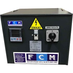 Resim Fcm 5 KVA Otomatik Voltaj Regülatörü 