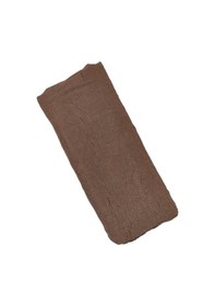 Resim Mim Eşarp Akmoda Bambu Kraş Kadın Şal 80x190 Cm - Kahve 