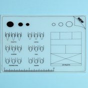 Resim Silikon Tırnak Sanatı Matı - Kokuşuz, Manikür & Pedikür Araçları için Çok Amaçlı, Parmak & Ayak Tırnakları için Mükemmel 
