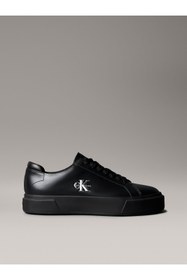 Resim Calvin Klein Premier - Leather Signature Trainers 