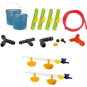 Resim TavPet Nipel Suluk Seti Montaj Aparatlı 40 Lt Depolu (Set/74) 