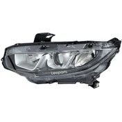 Resim Leoparts Honda Cıvıc Far Lambası Sol (Ledsiz) 2016-2021 33150-TET-H01 