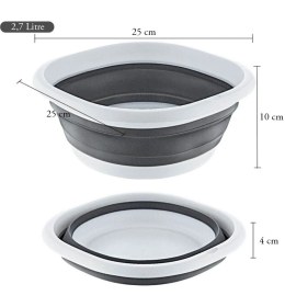 Resim Katlanır Badya Akordiyon Leğen 2,7 Litre 